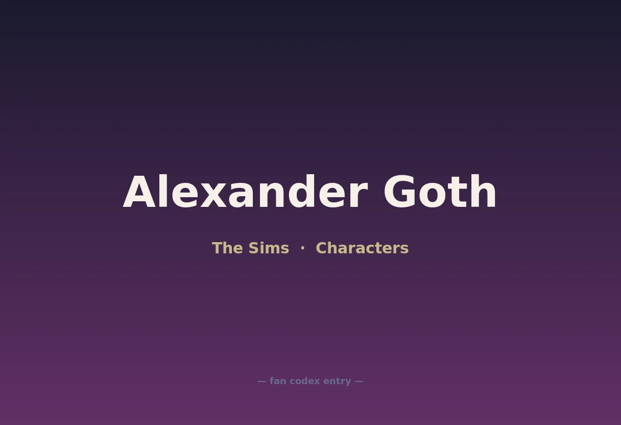 Alexander Goth